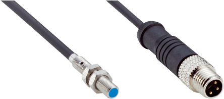 SICK IMM04-0B6PSVR8S Cylindrical Inductive Proximity Sensor, M4 x 0.5 PNP IMM 30V dc 0.6 mm 30 V dc 100mA