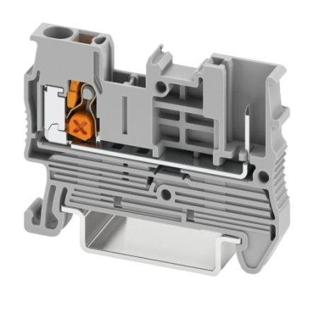 Phoenix Contact 1544635 XT 2.5 Series Terminal Block Grey, 2.5mm², 2-Level, Push-in, EN 45545-2 HL3