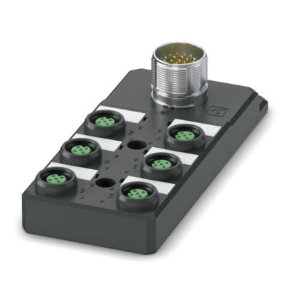Phoenix Contact SACB Series Distribution Box, 6 Port