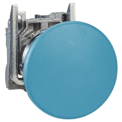 Schneider Electric Harmony XB4 Series Pushbutton, Spring Return, Panel Mount, 22.5 mm Cutout, 1 NO, IP66, 600 V 600 V