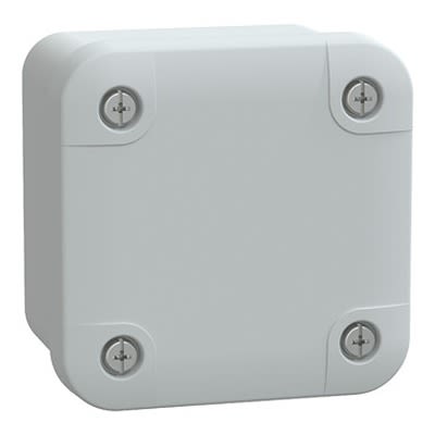 Schneider Electric NSY Series Polycarbonate Wall Box, IP66, 74 mm x 74 mm x 54 mm