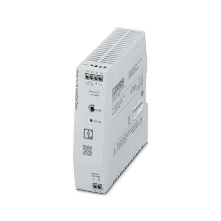 Phoenix Contact UNO2 Power Supply 240V AC Input 12V, 10 A Output DC 120 W
