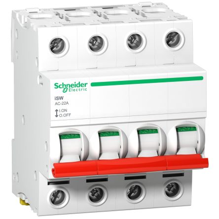 Schneider Electric Switch Disconnector, 4-Pole, 63 A