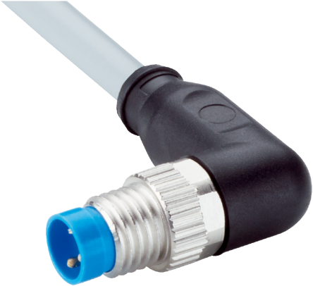 SICK YN8U13 Cable, 3 Cores, 0.25 mm²/s CSA, Unshielded, 5 m, Grey Polyvinyl Chloride Sheath