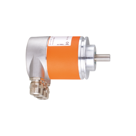 ifm electronic RM3 Series Absolute Absolute Encoder 30V dc, 8192 Pulses ppr, Binary Signal, Solid Shaft Type, 10 mm