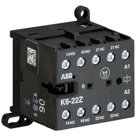 ABB GJH Contactor Relay, 24V ac Coil, 4-Pole