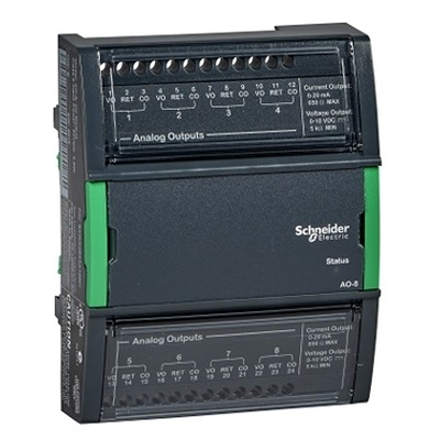 Schneider Electric SXWAOV8XX10001 I/O Module EcoStruxure Building Operation, I/O, DIN Rail