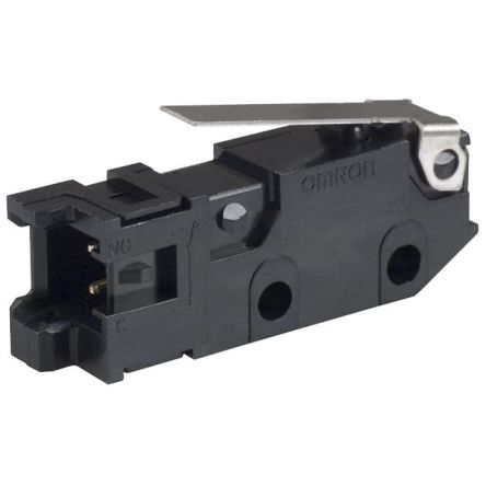 Omron Pin Plunger Switch, Quick Connect Terminal, 0.1A, 30 V dc, SPST-NO