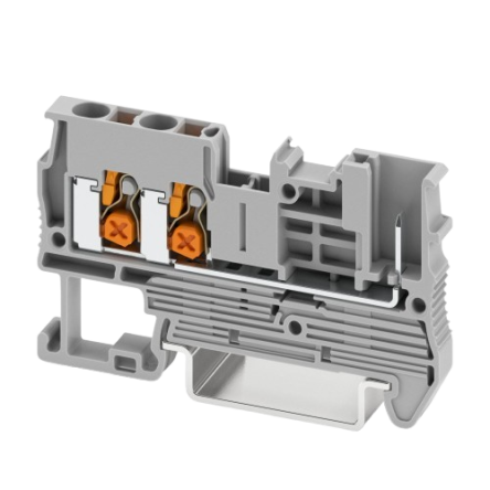 Phoenix Contact 1544639 XT 2.5 Series Terminal Block Grey, 2.5mm², 3-Level, Push-in, EN 45545-2 HL3