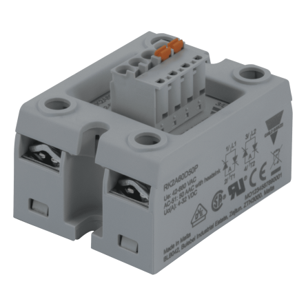 Carlo Gavazzi RK Series Solid State Relay, 50 A Load, Panel Mount Mount, 600 V ac Load, 32V dc Control