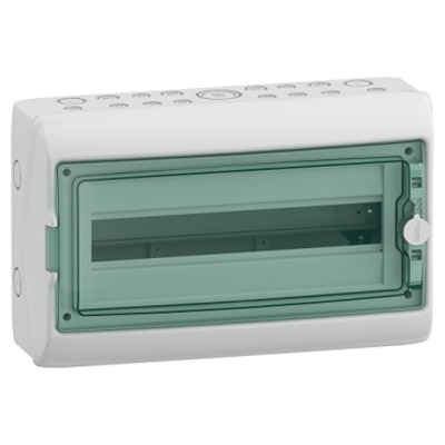Schneider Electric Mureva Series Light Grey Polymer Roof, IP65, IK09 280 mm, 160 mm, 448 mm
