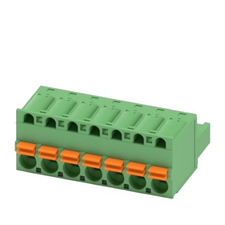 Phoenix Contact FKC Series PCB Connector, 7-Contact, 5.08 mm Pitch, 1 Row, 1873100