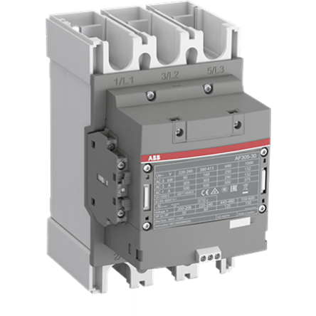 ABB 1SF Block Contactor, 250V ac/dc, 500 V ac/dc Coil, 3-Pole, 160 kW, 3 NO/0 NC
