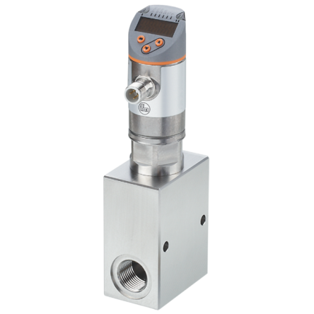 ifm electronic SBZ Series Flow Meter Flow Meter for Glycol Solutions, Liquid, Water, 1L/min Min, 50L/min Max