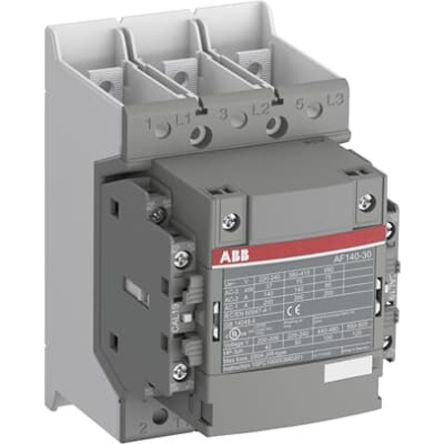 ABB 1SF Block Contactor, 130V ac/dc, 48 V ac/dc Coil, 3-Pole, 75 kW, 3 NO/0 NC