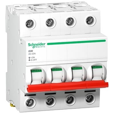 Schneider Electric Switch Disconnector, 4-Pole, 40 A