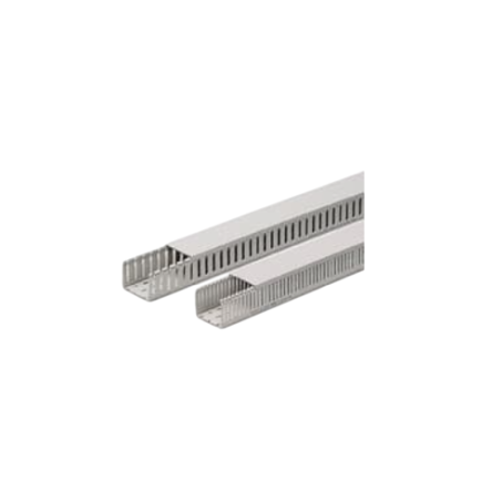ABB 1SL Grey - Narrow Slot, W40mm x D40 mm, L2000 mm, Thermoplastic
