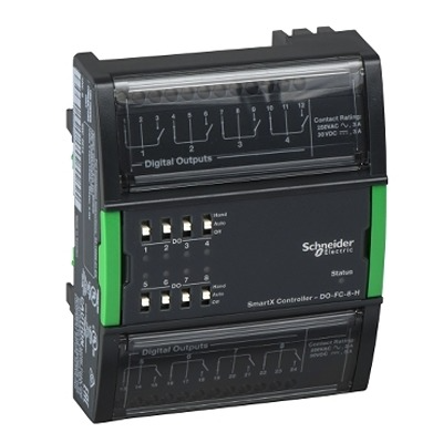 Schneider Electric SXWDOC8HX10001 I/O Module EcoStruxure Building Operation, I/O, DIN Rail