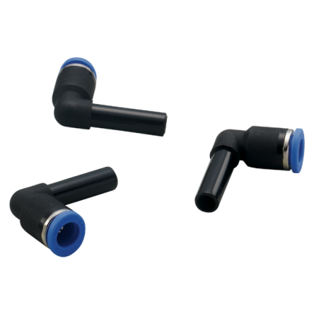 ifm electronic Elbow Push-in fitting for Use with Pneumatic Connections, ISO 8573-1: 2001 Standard