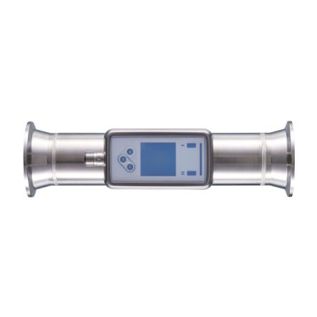 ifm electronic SU Puresonic Series Ultrasonic Flow Meter for Water, 5L/min Min, 1000L/min Max