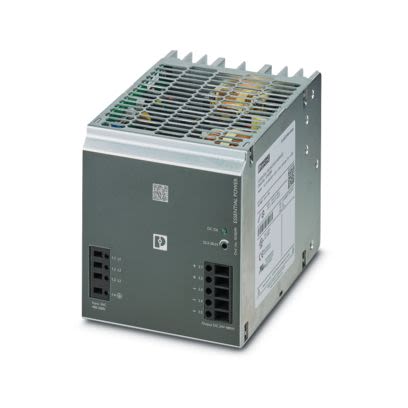 Phoenix Contact Essential Power Power Supply Power Supply 575V ac AC Input 24V dc, 20 A Output AC 480 W