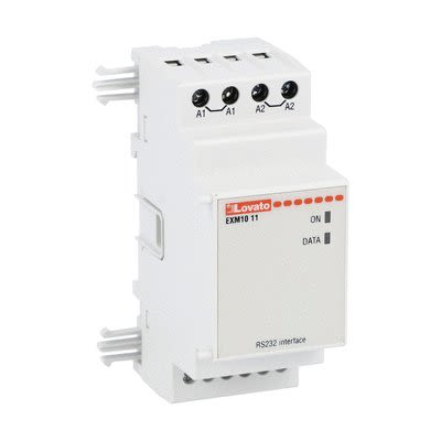 Lovato Expansion Module Current/Voltage RS232 for use with Energy meters (DMED310T2)