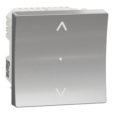 Schneider Electric Aluminium Roller Shutter Switch, NU35
