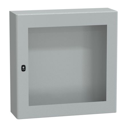 Schneider Electric NSY Series Steel Wall Box, IP66 Transparent Door, 800 mm x 800 mm x 250 mm