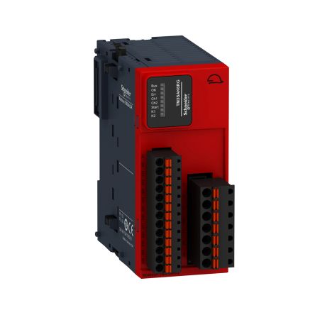 Schneider Electric PLC Expansion Module 24 Vdc Power Input Relay for use with Safety module