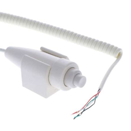 Omron C2U Series Push Button Switch, Off-Momentary, Panel Mount, 10 mm Cutout, DPST-NO, IP00, 30 V dc 125 V ac