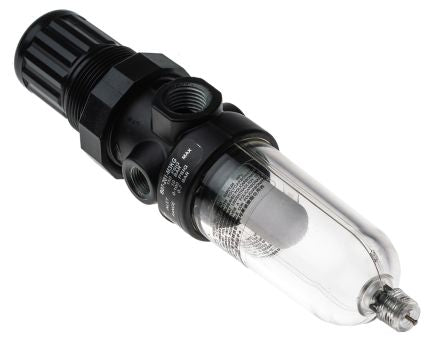 Norgren B07 Filter Regulator, 40 μm, 1/4 in, Manual, 7 bar