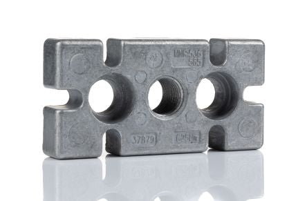 Bosch Rexroth M16 Levelling Foot Plate, Connecting Component, Strut Profile 45 mm, Groove Size 8 to 10 mm²