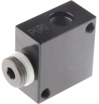 Burkert Solenoid Valve 1-Way Manifold for use with 6014 Solenoid Valve