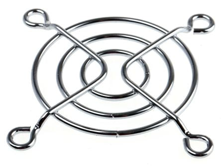 ebm-papst LZ31 Series Steel Finger Guard for 50 mm Fans, 42 mm Hole Spacing 42 mm 42mm, 4.8 mm