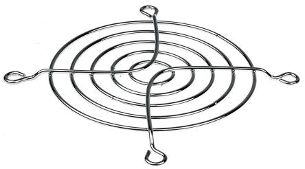 ebm-papst LZ22K Series Steel Finger Guard for 80 mm Fans, 71.5 mm Hole Spacing 77 mm 77mm
