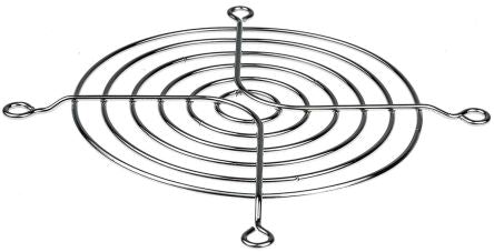 ebm-papst LZ23K Series Steel Finger Guard for 92 mm Fans, 82.5 mm Hole Spacing