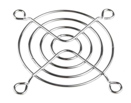 ebm-papst LZ28CP Series Steel Finger Guard for 60 mm Fans, 50 mm Hole Spacing 53 mm 53mm