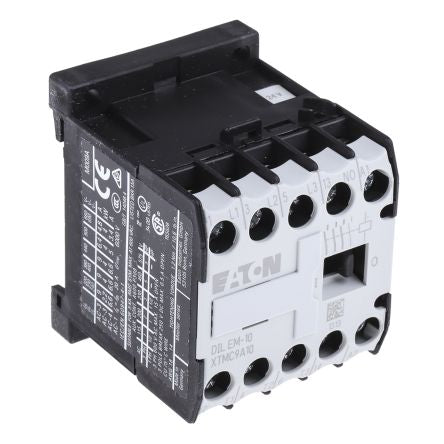 Eaton DILEM Contactor, 24V ac Coil, 3-Pole, 9 A, 4 kW 24V ac, 3 NO, 400V ac