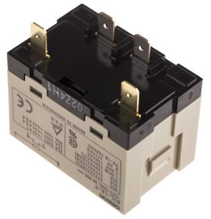 Omron Panel Power Relay, 24V dc Coil, 30A Switching Current, SPST