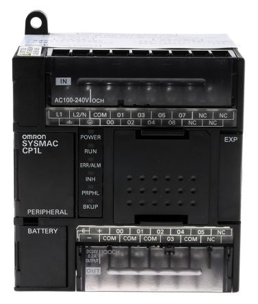 Omron CP1L Series PLC CPU, Relay Output, 8-Input, DC Input