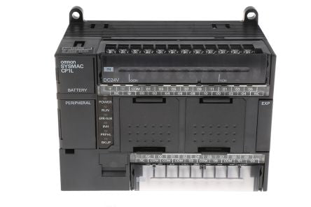 Omron CP1L Series PLC CPU, Relay Output, 18-Input, DC Input