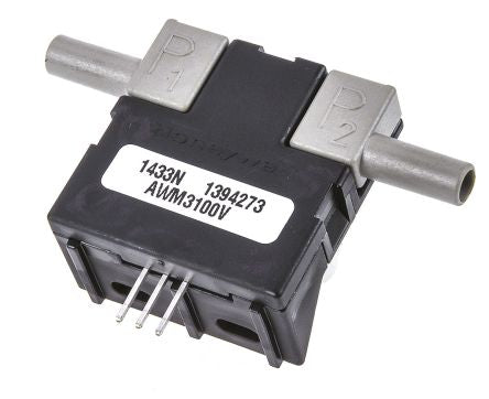 Honeywell AWM3000 Series Amplified Airflow Sensor for Dry Gas, 200cm³/min Min, 200cm³/min Max