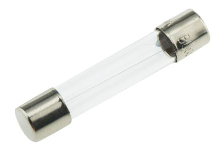 Eaton 250mA F Glass Cartridge Fuse, 6.3 x 32 mm