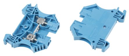 Weidmüller 1020180000 WDU Series Feed Through Terminal Block Blue, 4mm², 1-Level, Screw, ATEX