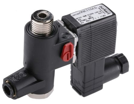 Burkert Solenoid Valve 425285, 3 Port, NC, 24V dc 1/8 in G
