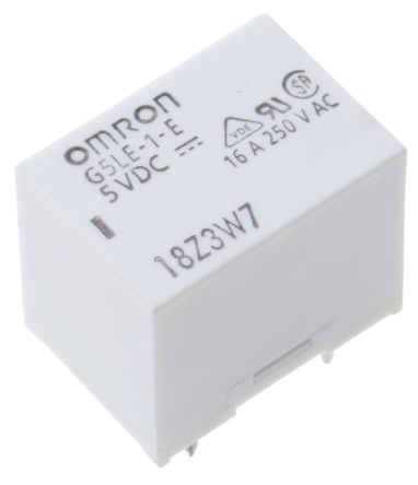 Omron PCB High Frequency Relay, 5V dc Coil, SPDT