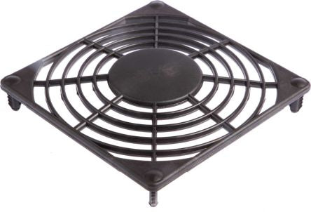 ebm-papst Plastic Finger Guard for 80 mm Fans, 71.5 mm Hole Spacing 80 mm 80mm, 6.5 mm