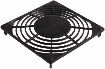 ebm-papst Plastic Finger Guard for 92 mm Fans, 82.5 mm Hole Spacing 92 mm 92mm, 6.5 mm