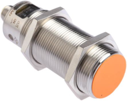 ifm electronic KI5085 Threaded Barrel Capacitive Proximity Sensor KIA3080BFPKG/2T/US 8 mm, M30 PNP 100mA 36V 36 V dc