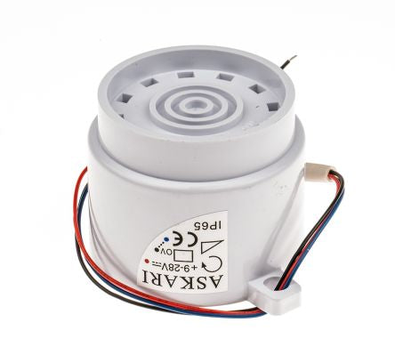 Eaton Electronic Sounder Flange 28V dc, IP65 92 dB @ 1m, DC, 32-Tone